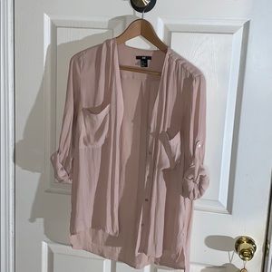 H&M button down blouse